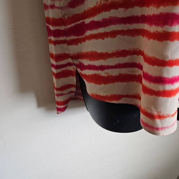 Chico's Black Label Striped Top - Picture 4 of 8